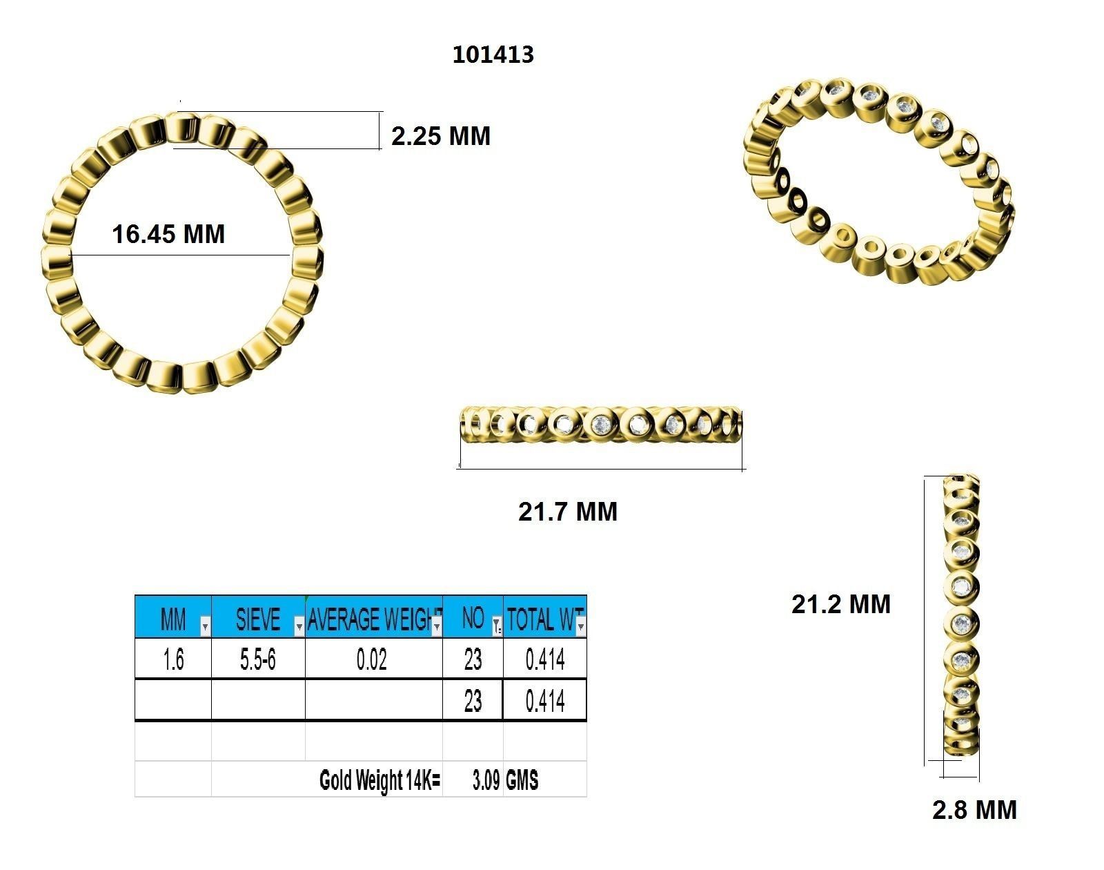 Ring - 101413 3D print model_12