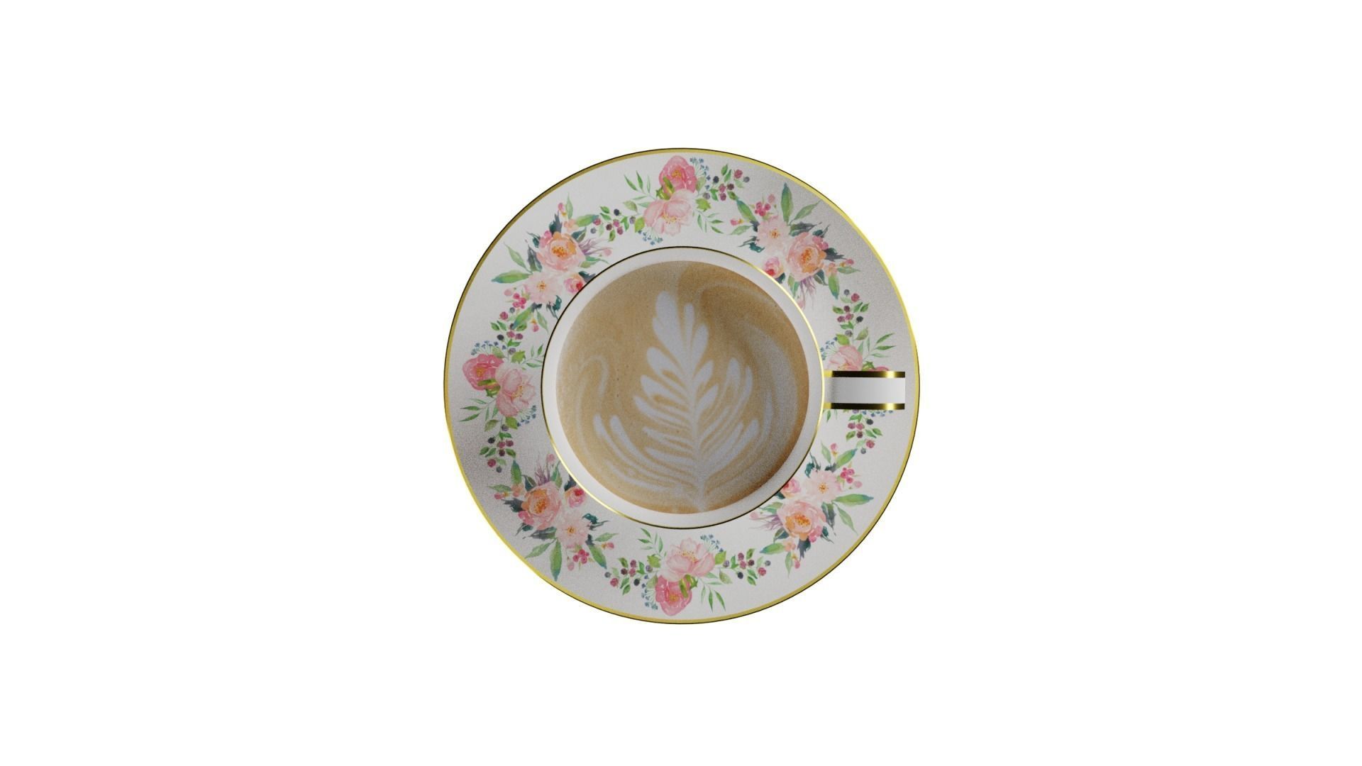 tea-cup-3d-model person tea cup and saucer 3D model_4