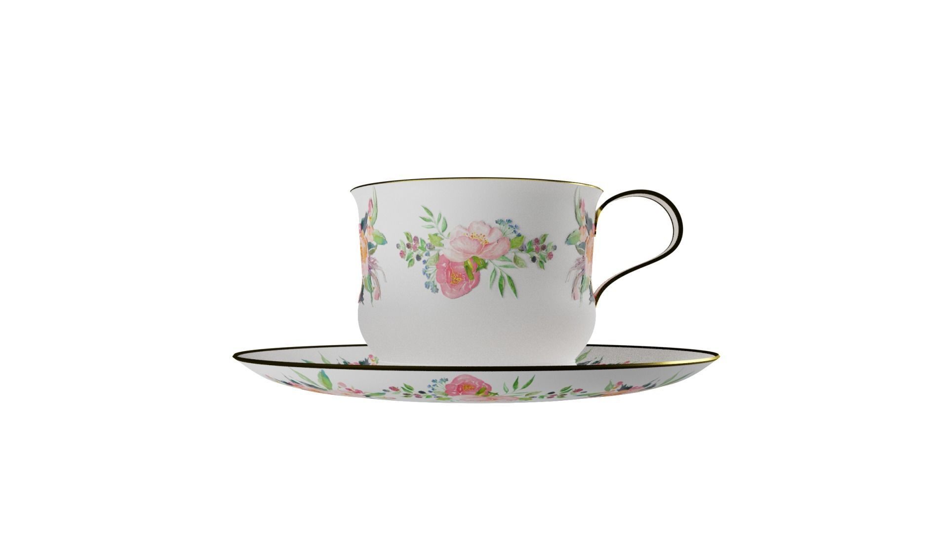 tea-cup-3d-model person tea cup and saucer 3D model_1