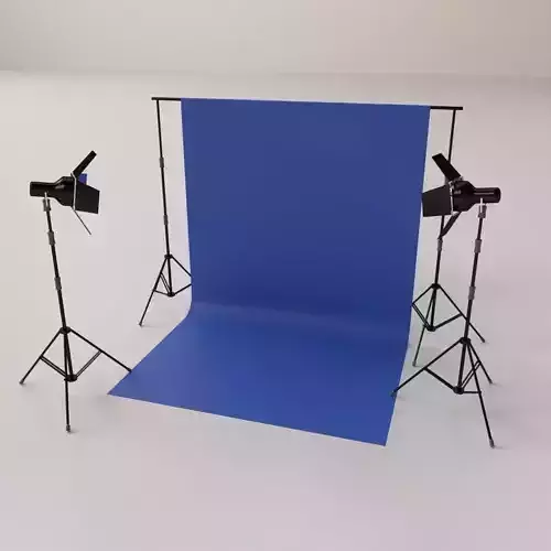 Photography Studio 3D model