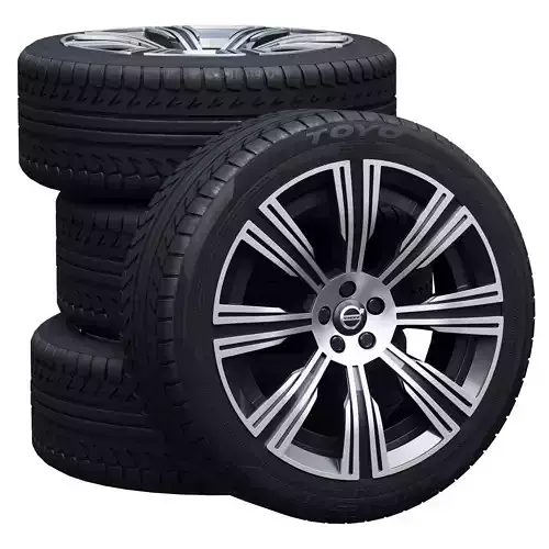 Volvo wheels  3D model