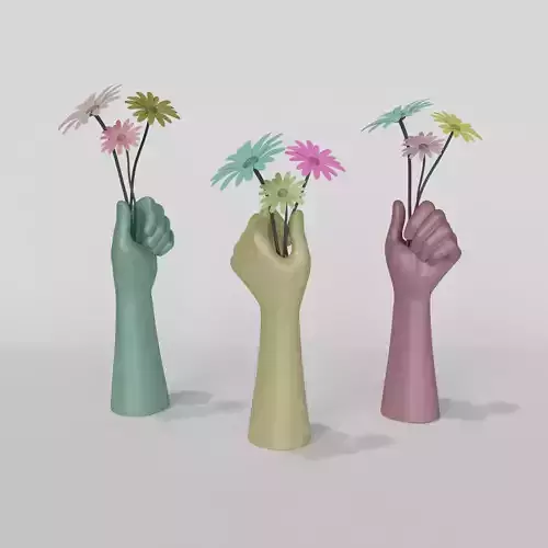 Arm vase