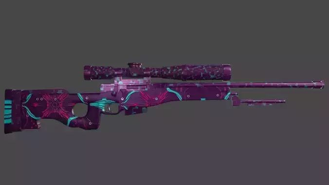 AWM skin animation
