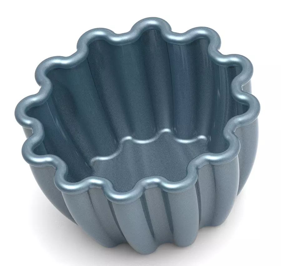 Stylish Serving Bowl 3D print model_0