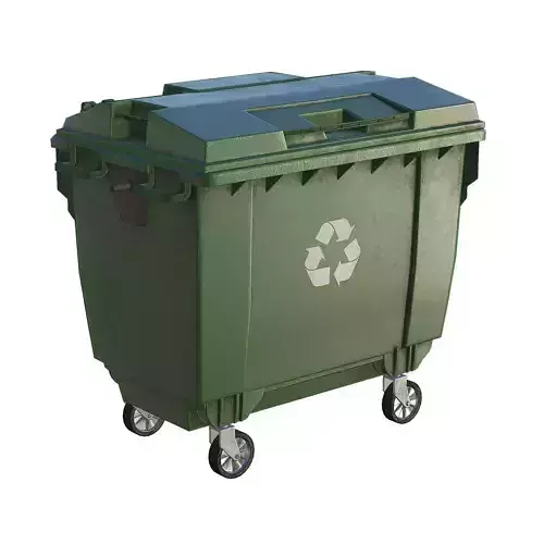 Street Trash Can Dumpster