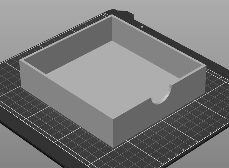 013MSU Step Up Drawer Unit 3D print model_7