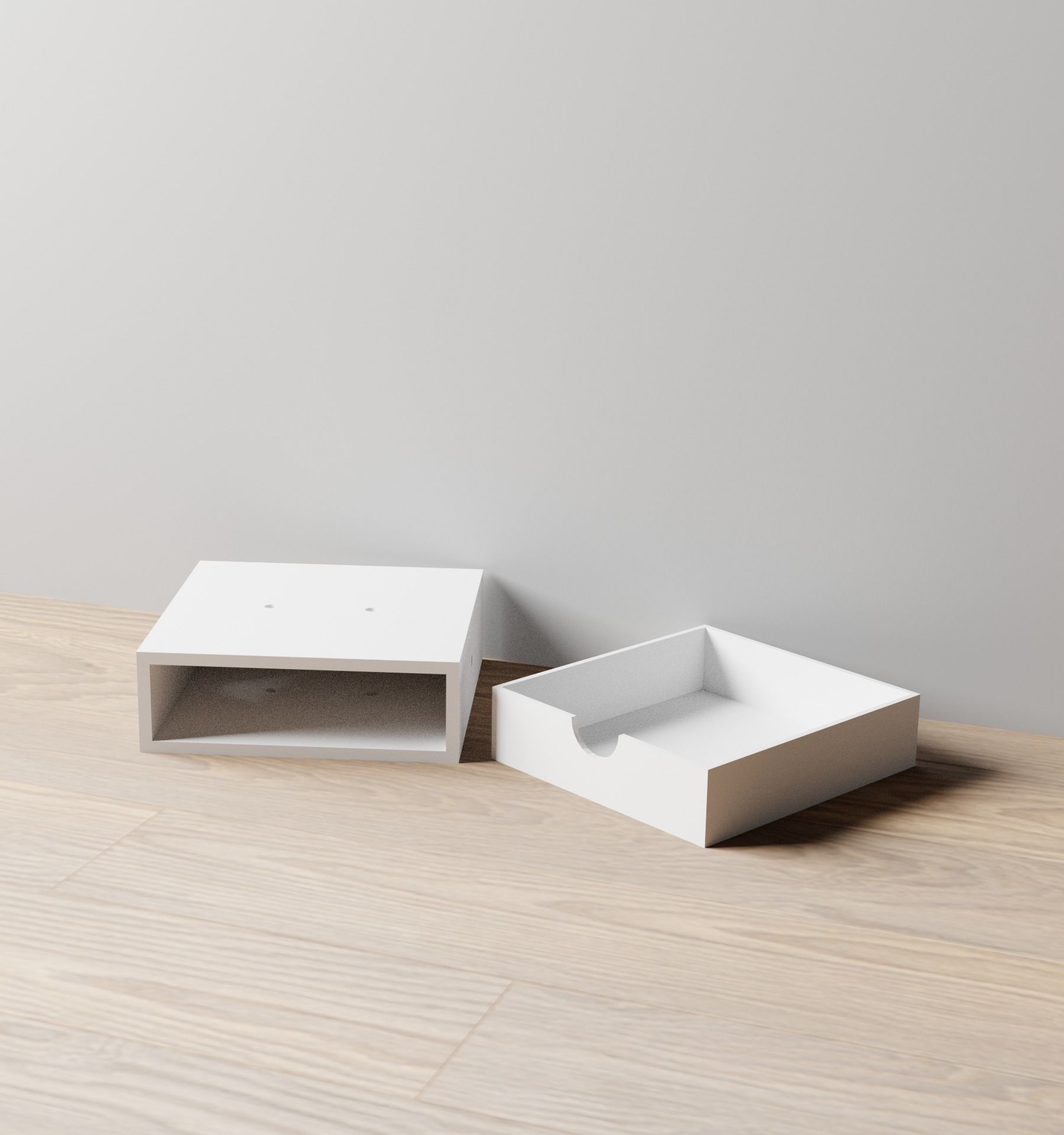 013MSU Step Up Drawer Unit 3D print model_5