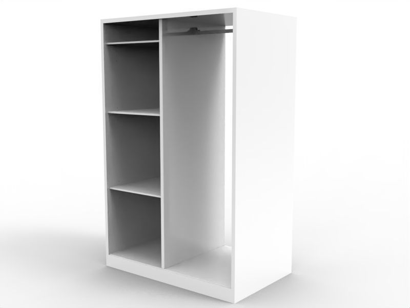 Modern Library Low-poly 3D model_2