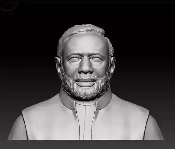 Modi prime minister of india 3D print model