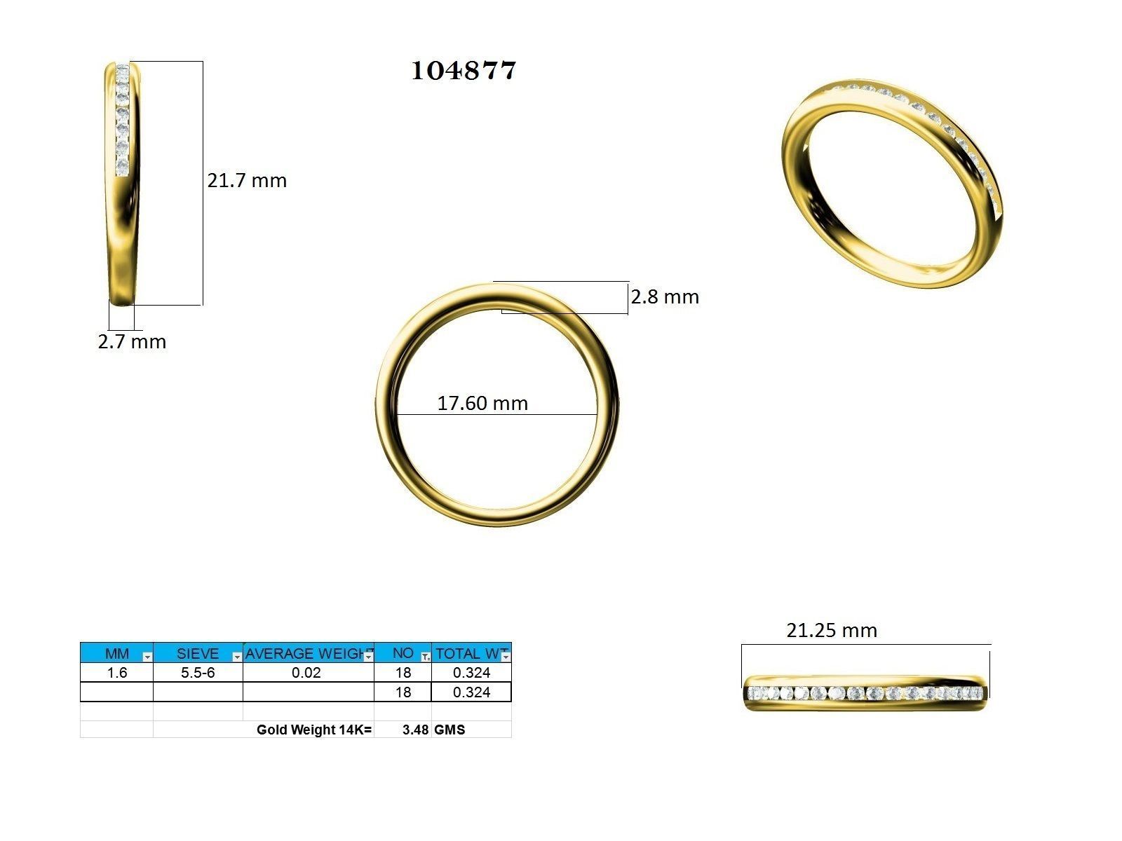 Ring - 104877 3D print model_12