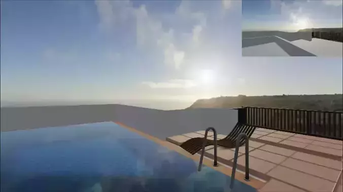 Home tour animation 3D model