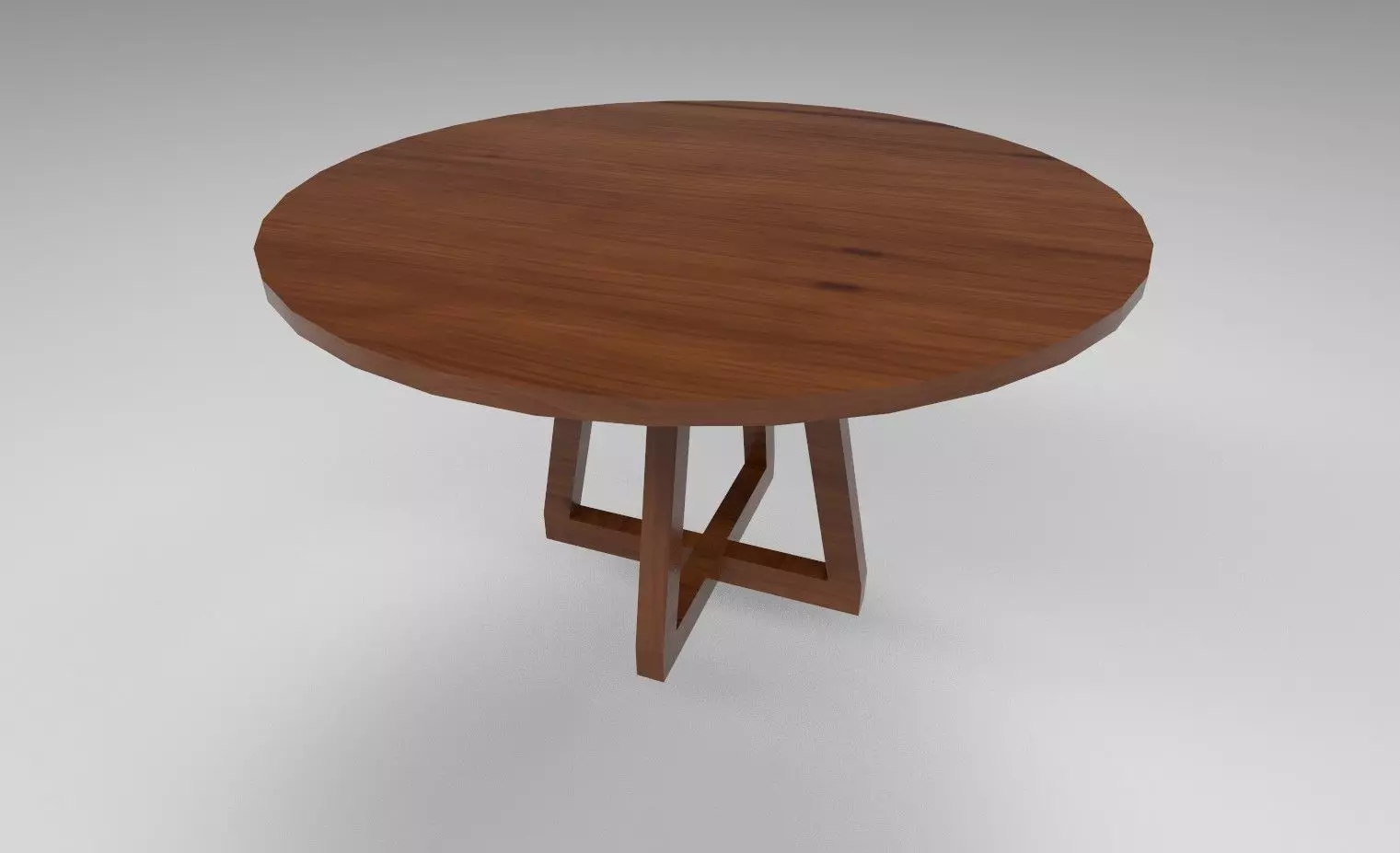 round Table2 Low-poly 3D model_0