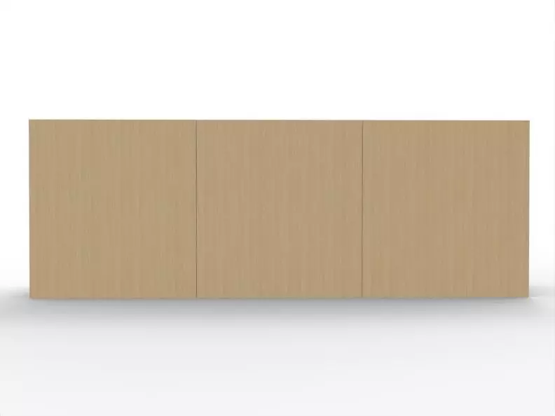 Modern Chest of Drawer Low-poly 3D model_0