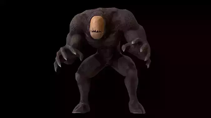 Monster 785 Low-poly 3D model