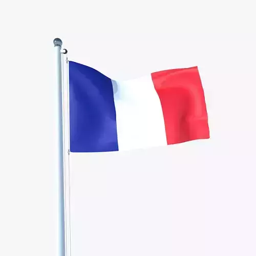 Animated Flag of France