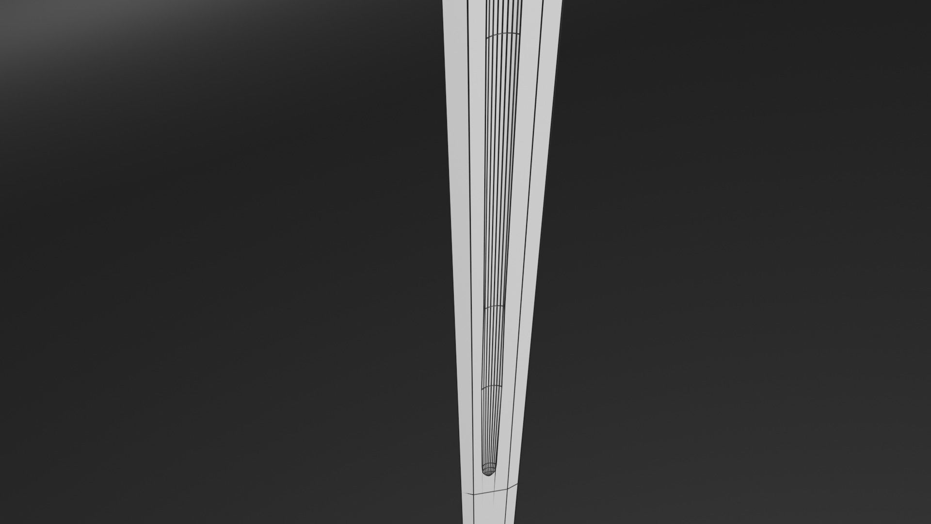 Low-Poly Crusader Sword for Game Low-poly 3D model_10