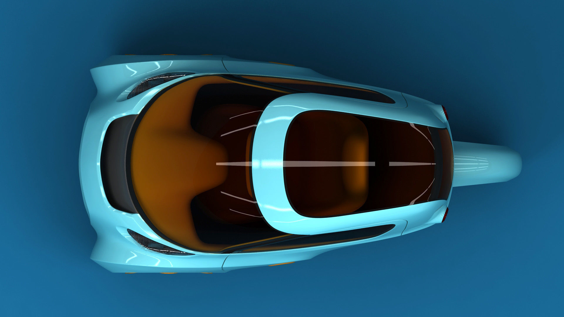 Piranha EV-3 Trike Concept 2021 3D model_6