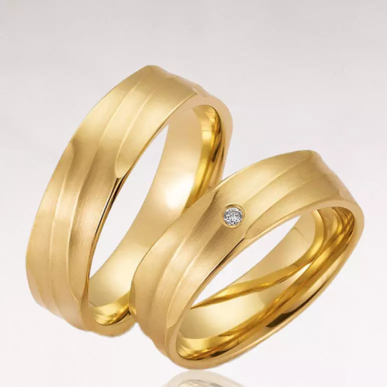 Wedding rings 212 3D print model
