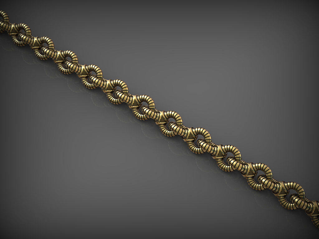 Chain Link 209 3D print model_2
