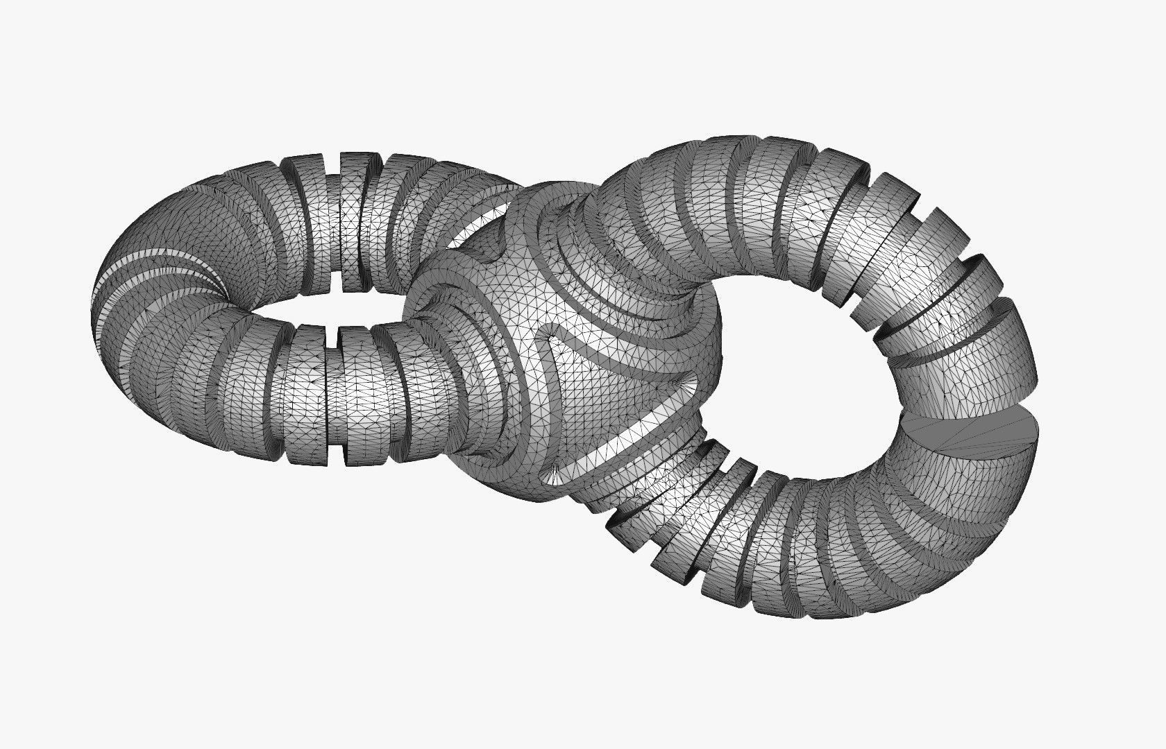 Chain Link 209 3D print model_12