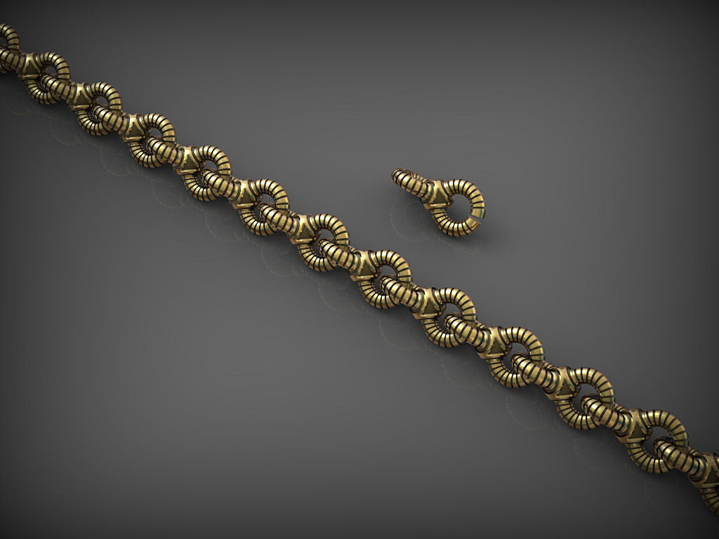Chain Link 209 3D print model_0