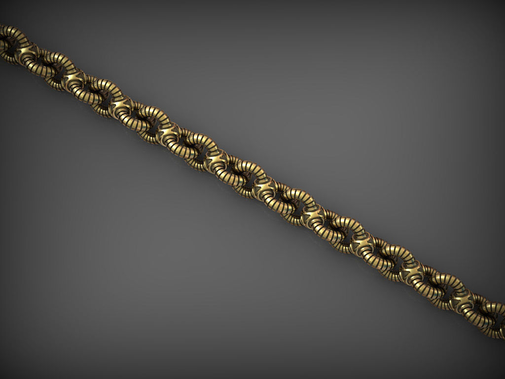 Chain Link 209 3D print model_5