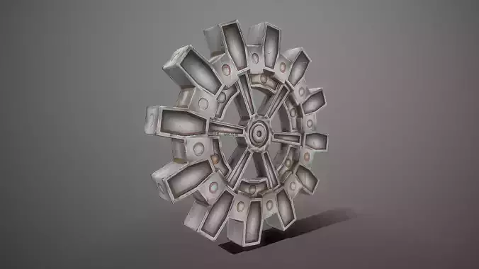 Gear - Realistic and Stylized Textures