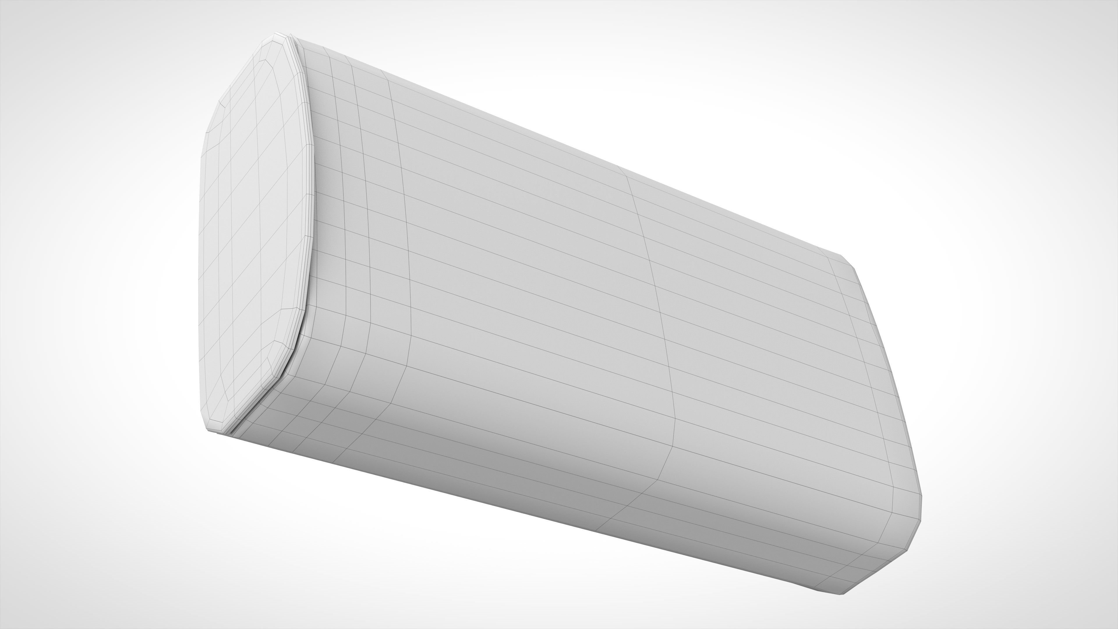 Gum Tin 40g Low-poly 3D model_15