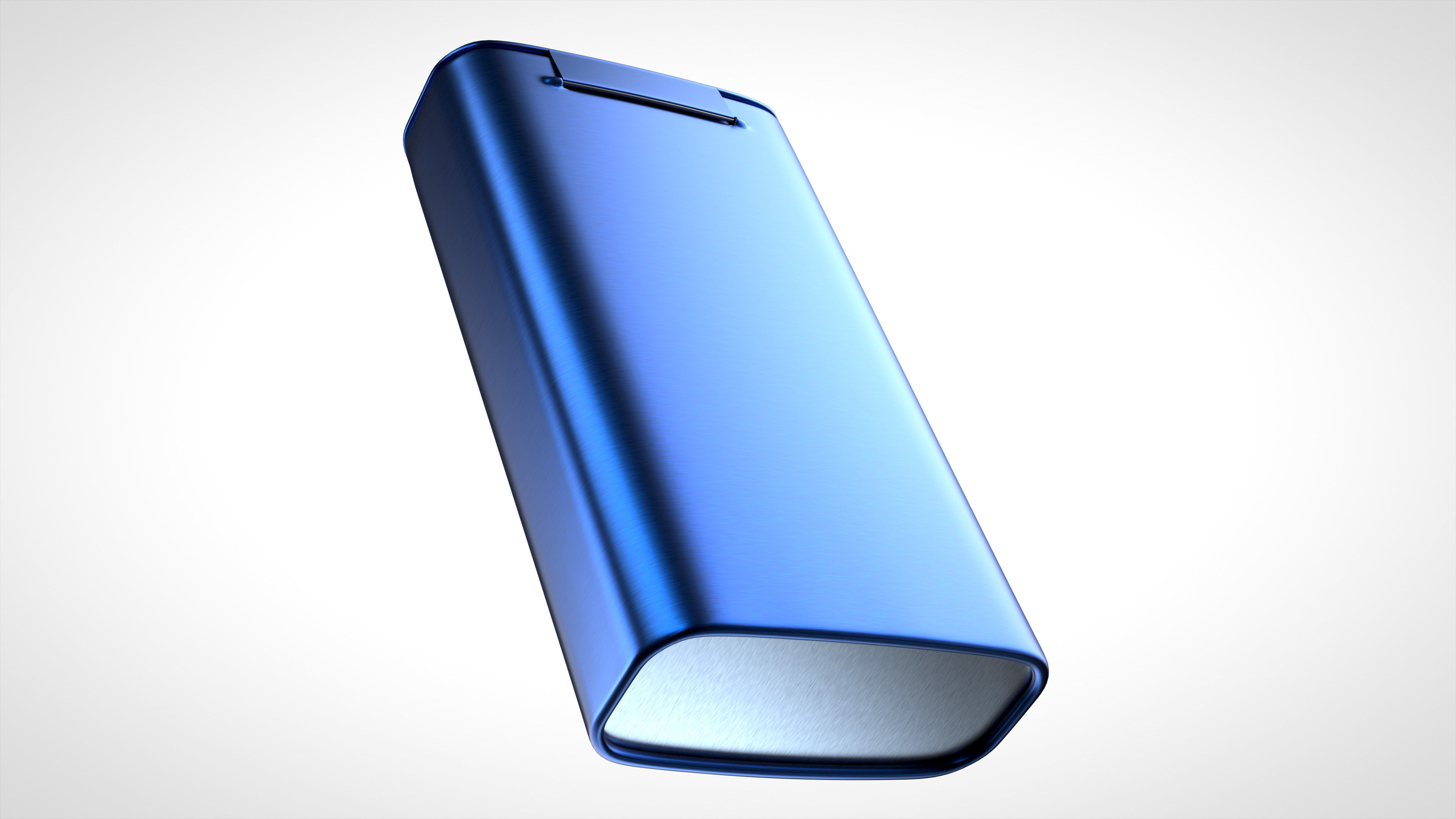 Gum Tin 40g Low-poly 3D model_5