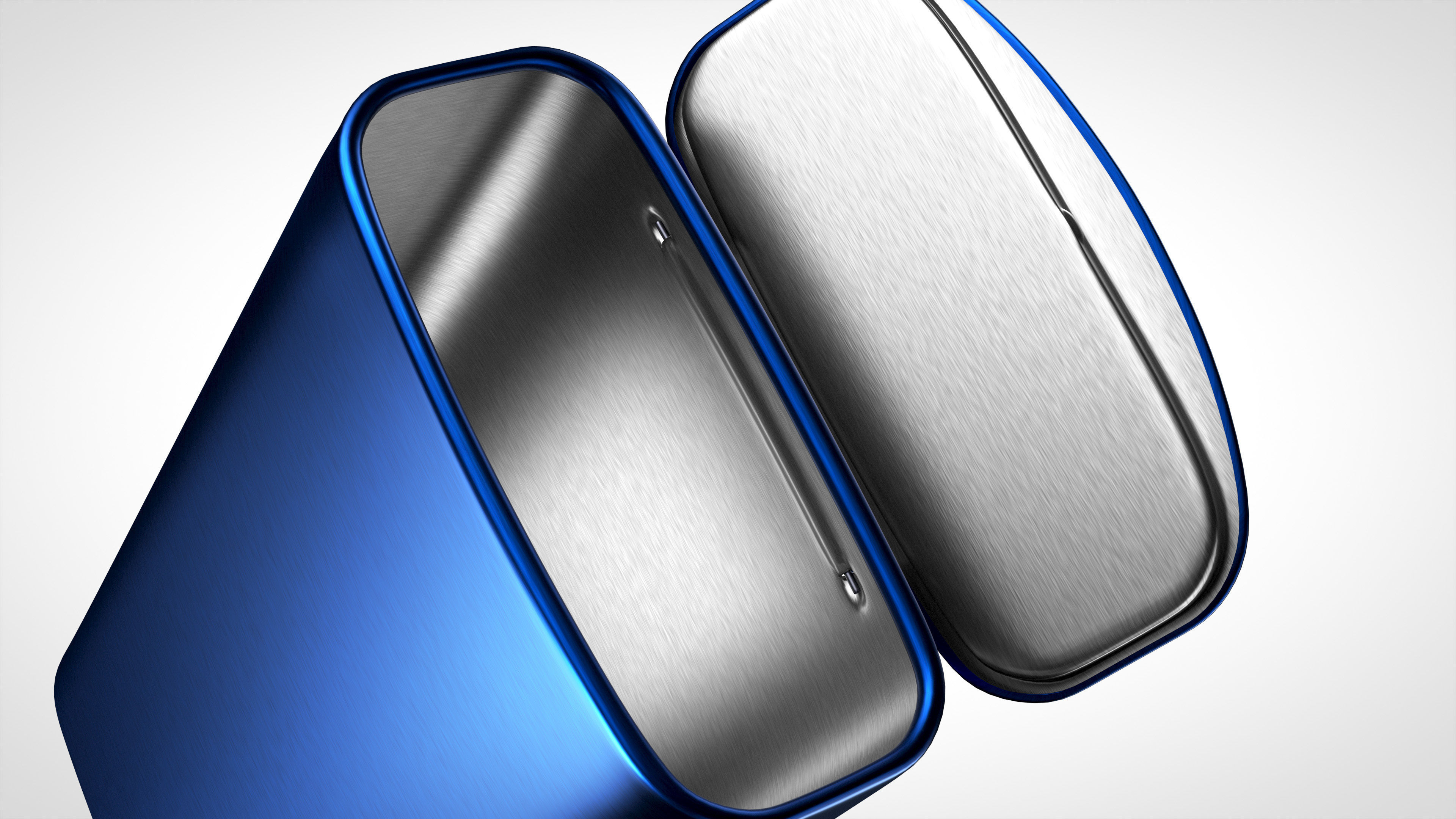 Gum Tin 40g Low-poly 3D model_8