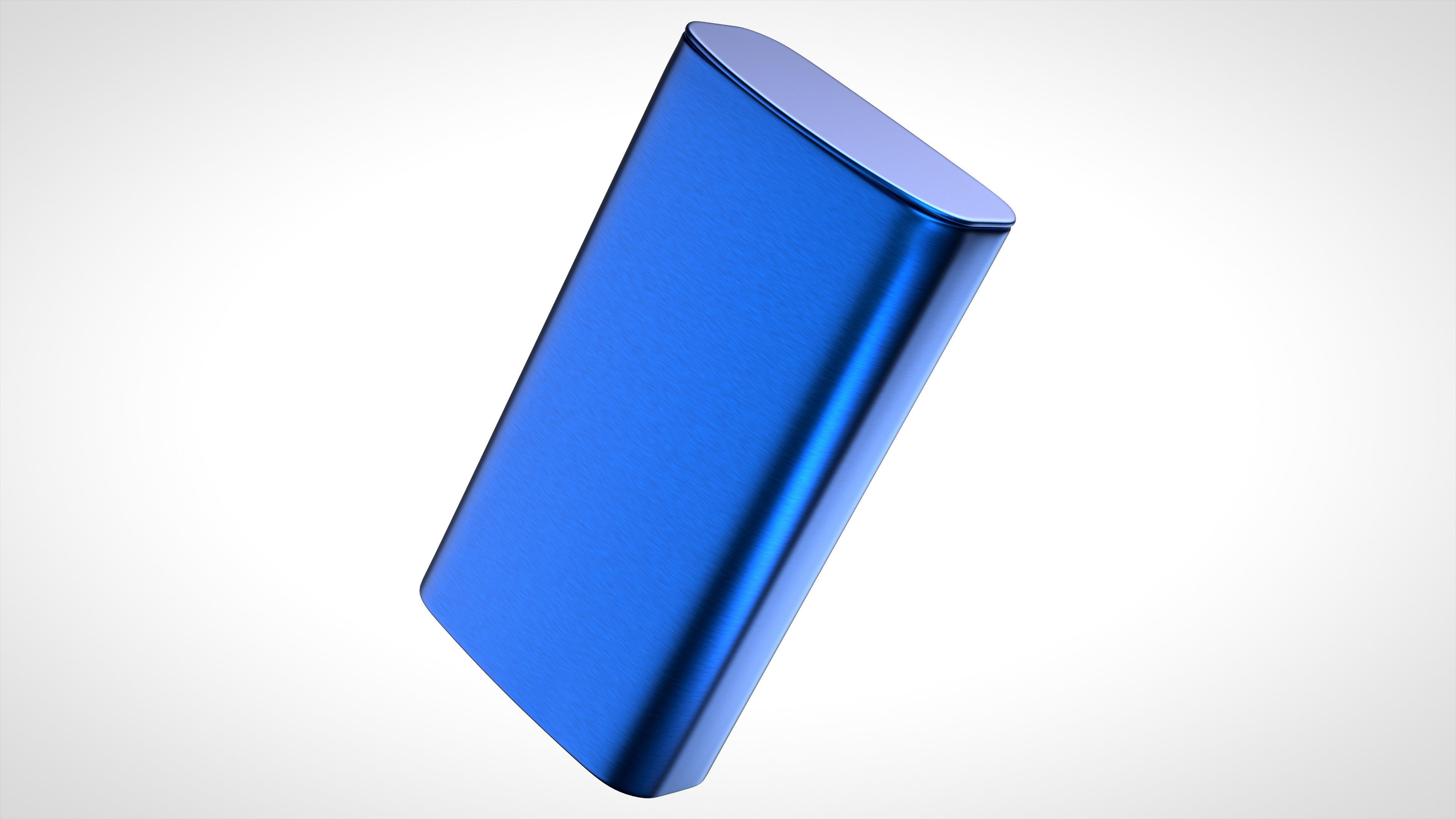 Gum Tin 40g Low-poly 3D model_7