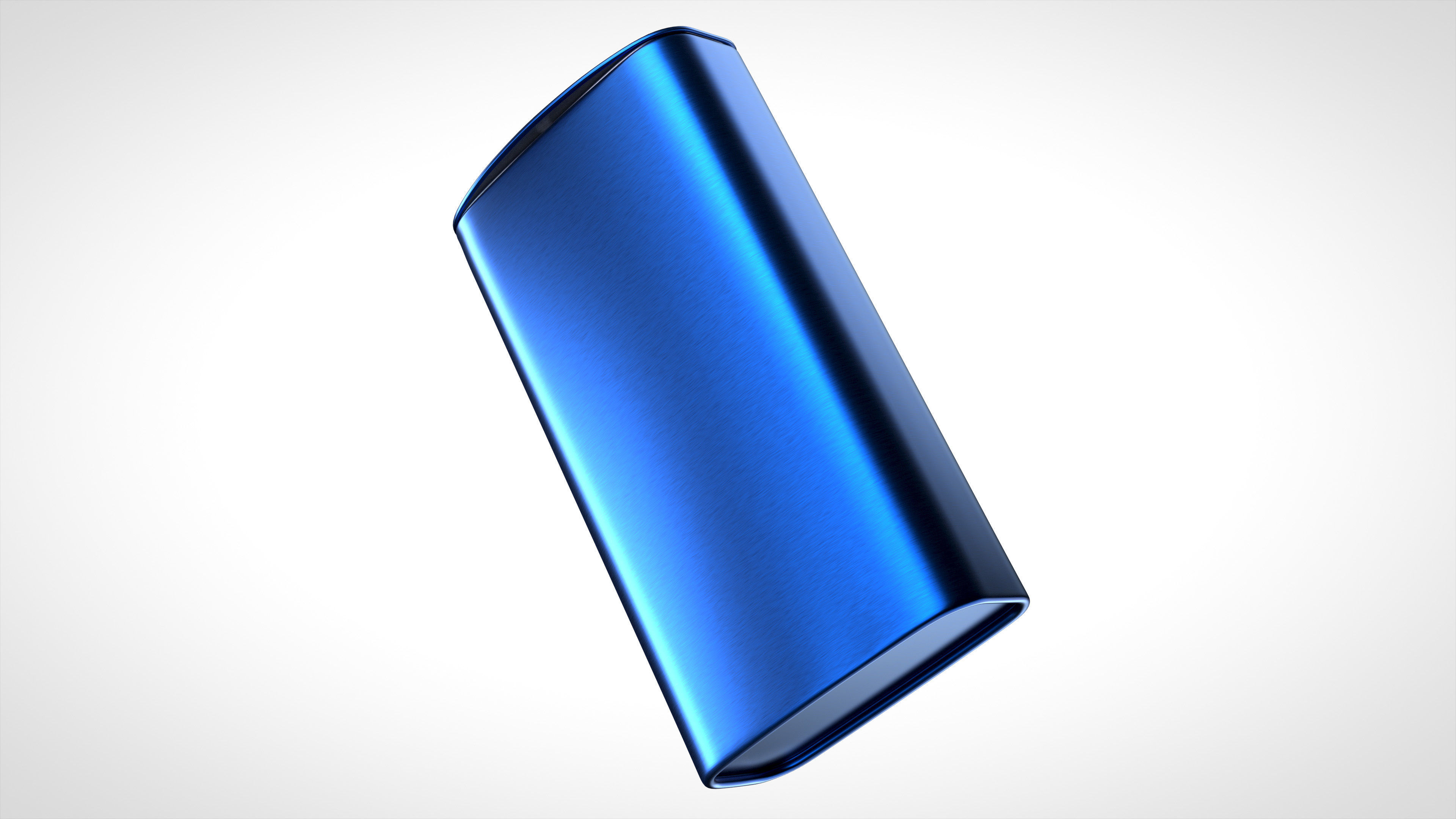 Gum Tin 40g Low-poly 3D model_3