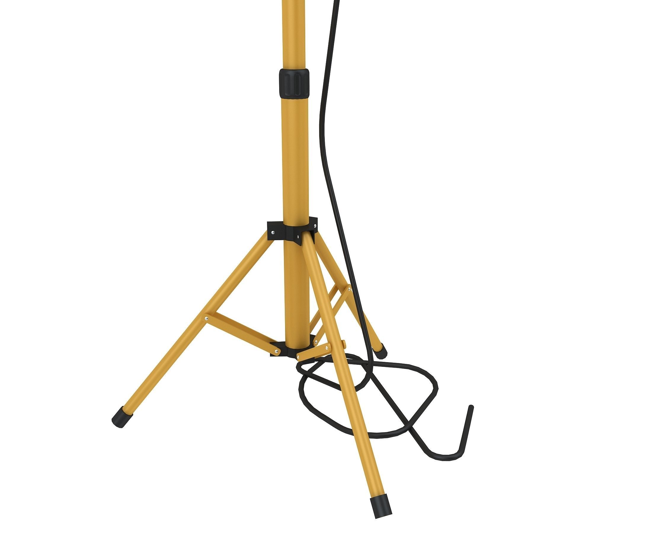 Halogen Work Light 3D model_4