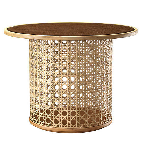 Viliam rattan dining table DR10  3D model