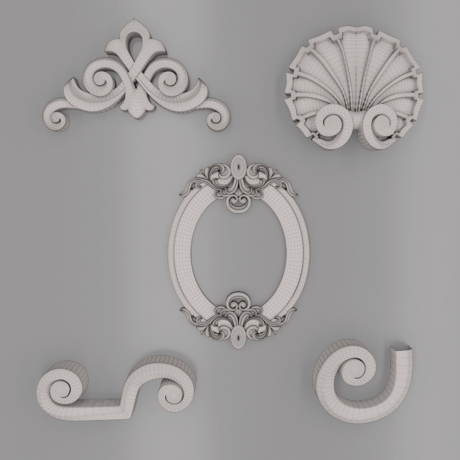 Trim Ornament 60 3D model_1