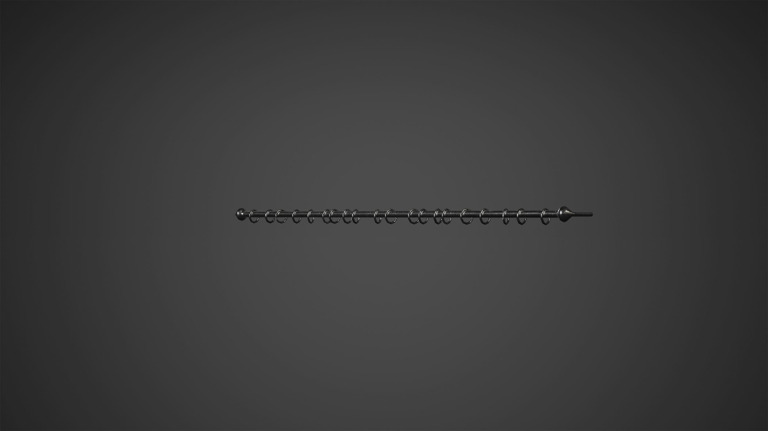 Curtain and Rail Low Poly Game Ready Low-poly 3D model_2