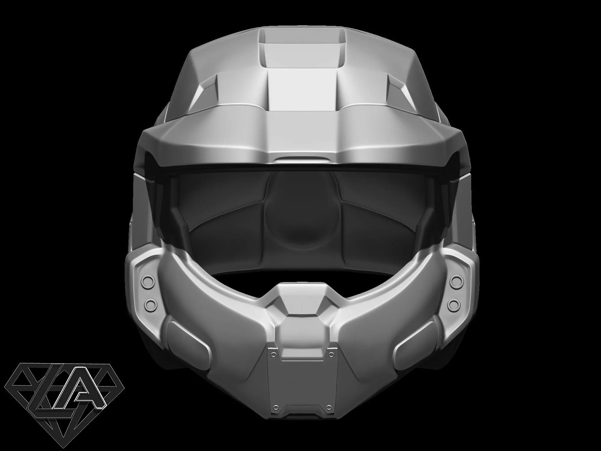 Master Chief custom helmet 3D print model_0