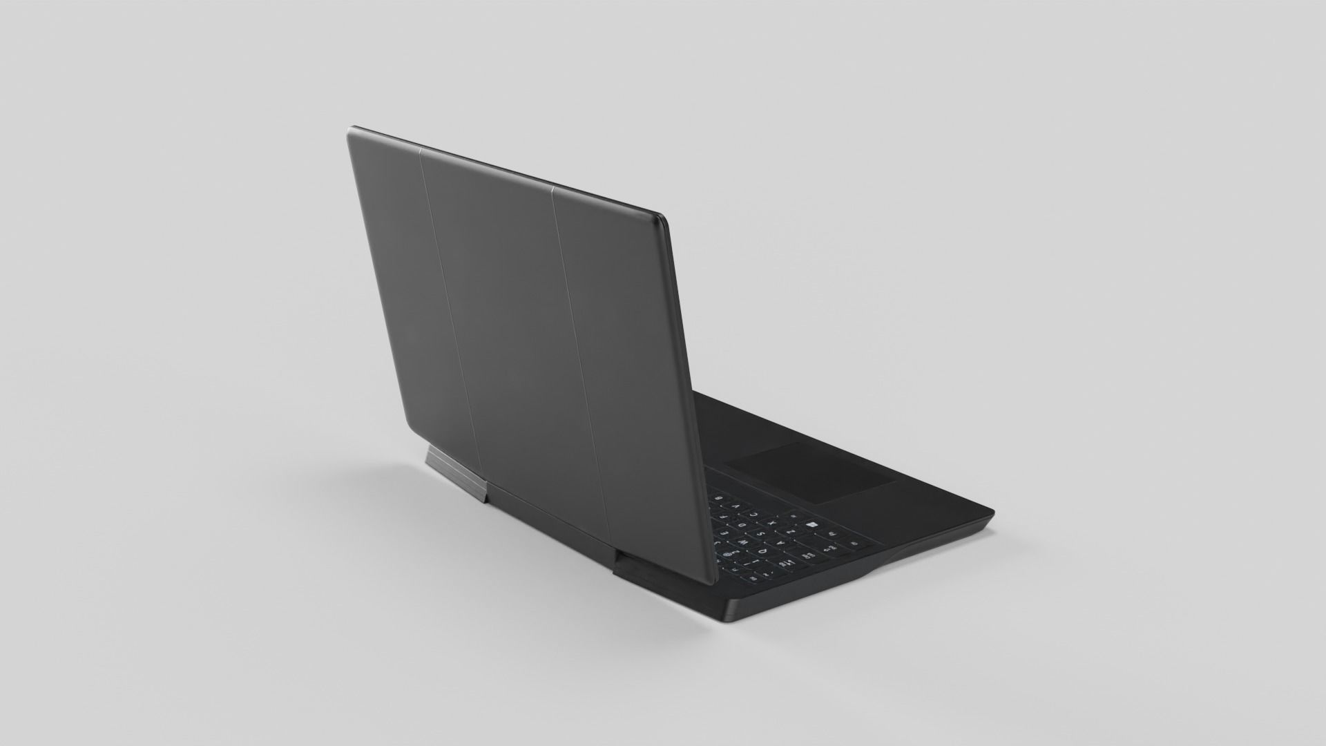 Notebook Low-poly 3D model_17