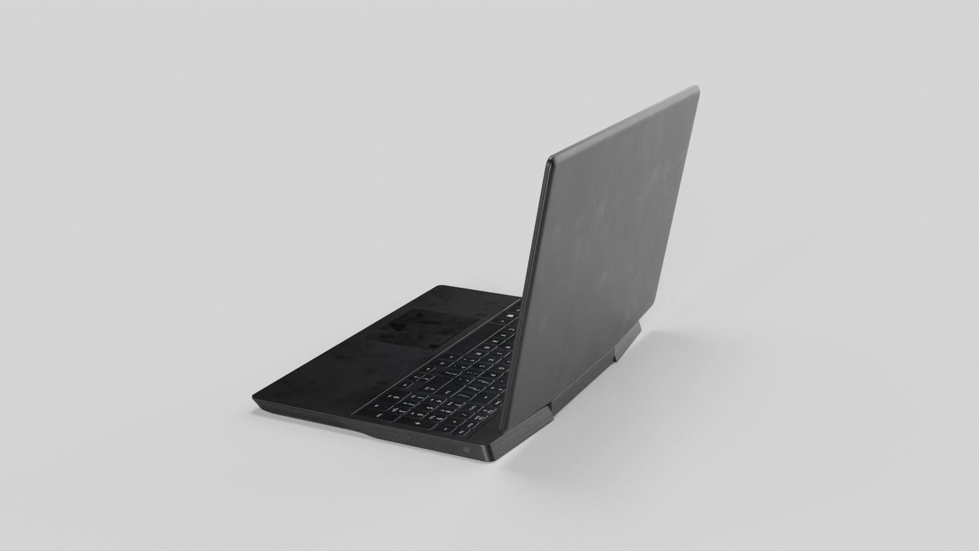 Notebook Low-poly 3D model_23