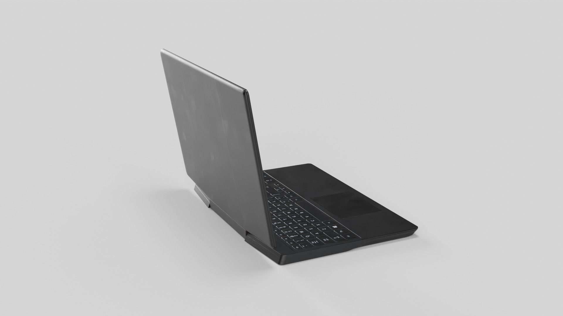 Notebook Low-poly 3D model_14
