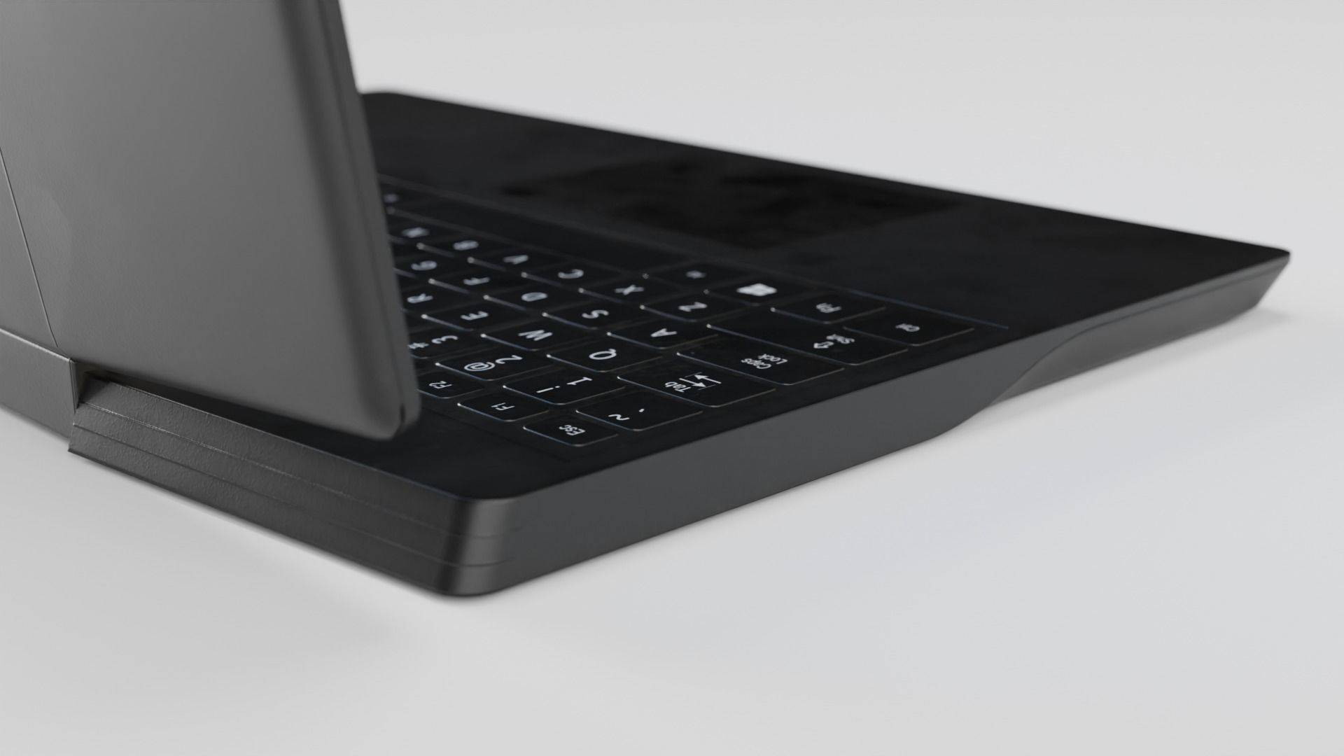 Notebook Low-poly 3D model_6