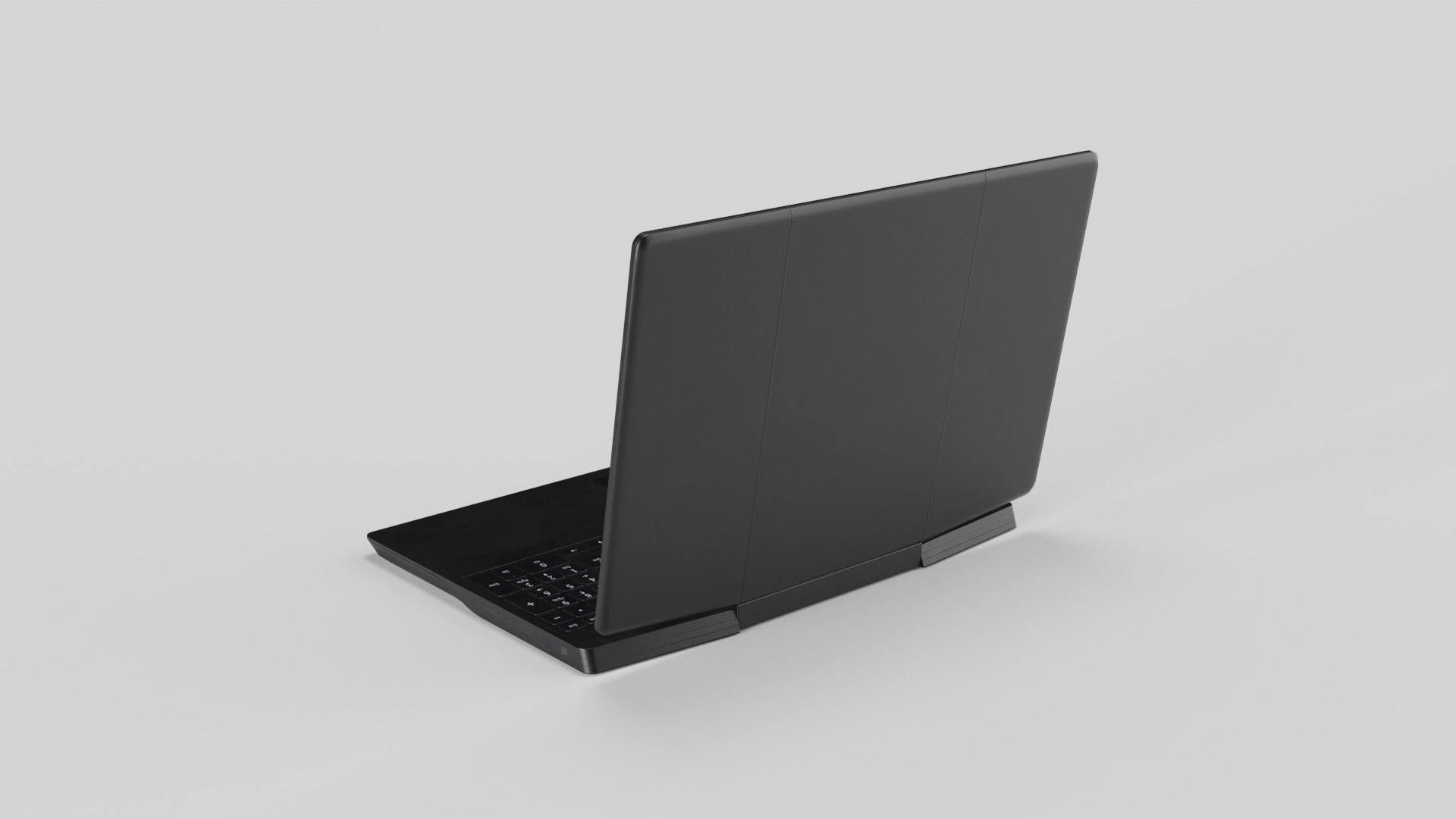 Notebook Low-poly 3D model_22