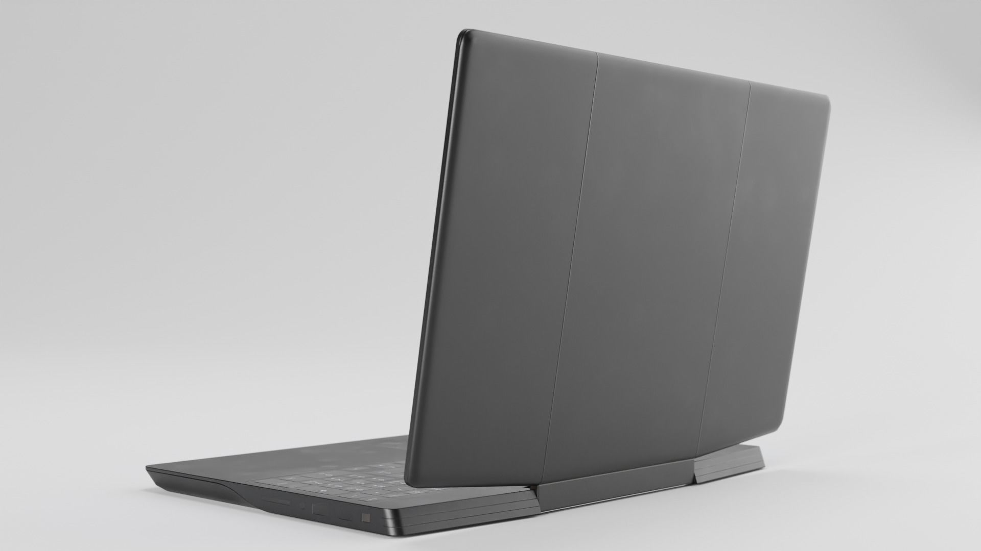 Notebook Low-poly 3D model_4