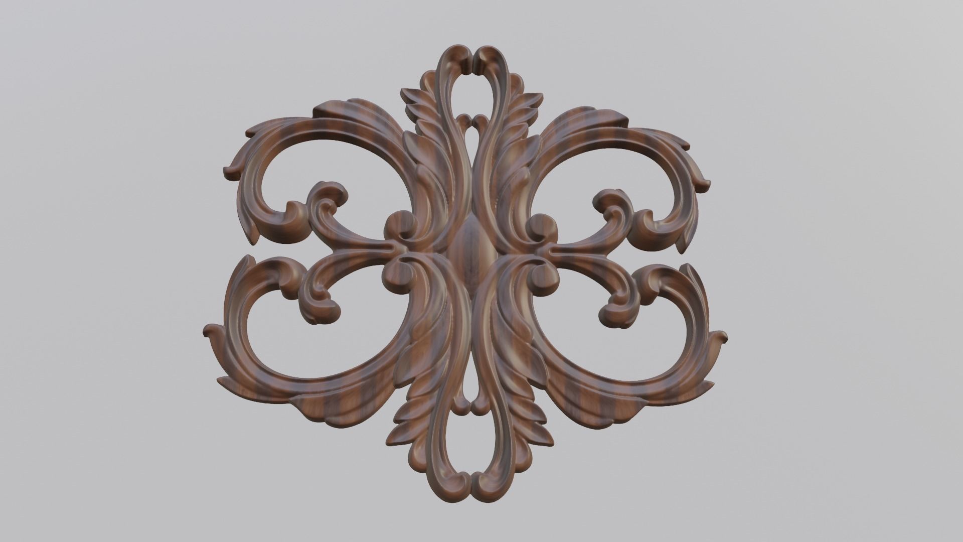 Flower Decor 3D print model_3