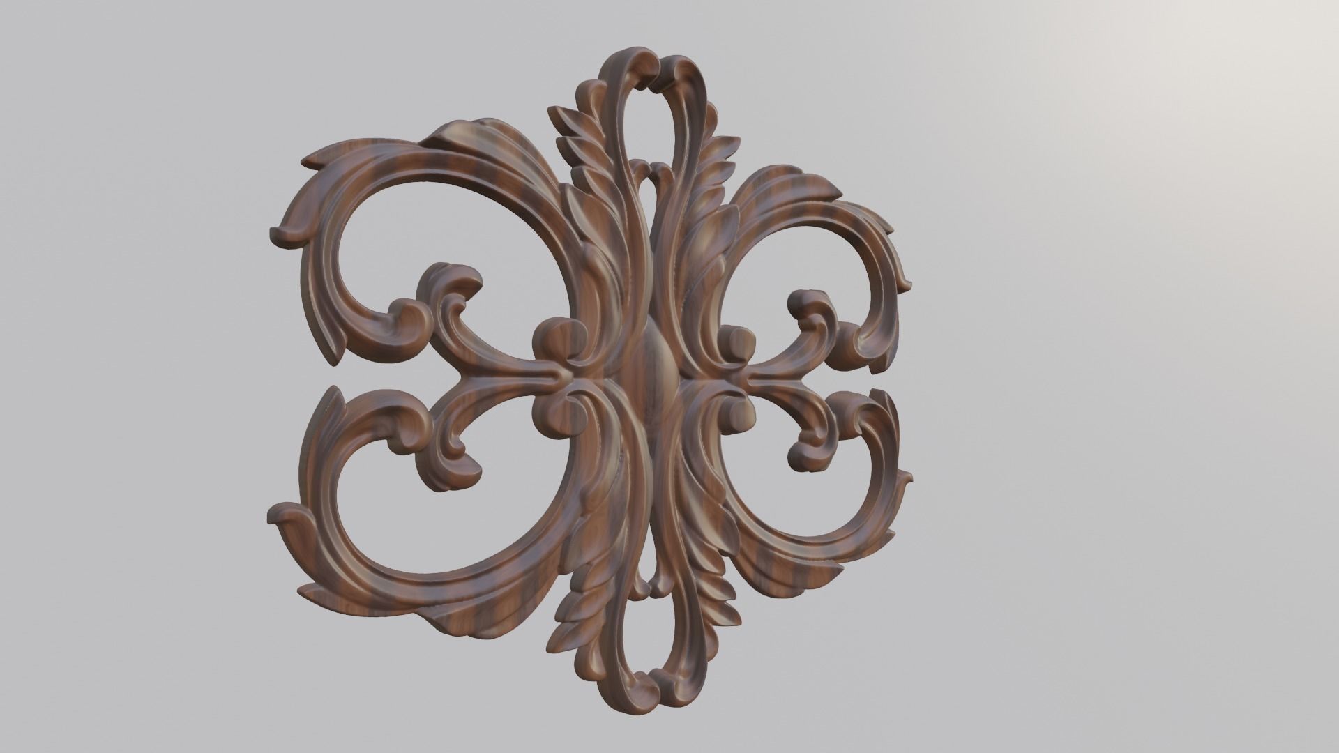 Flower Decor 3D print model_1