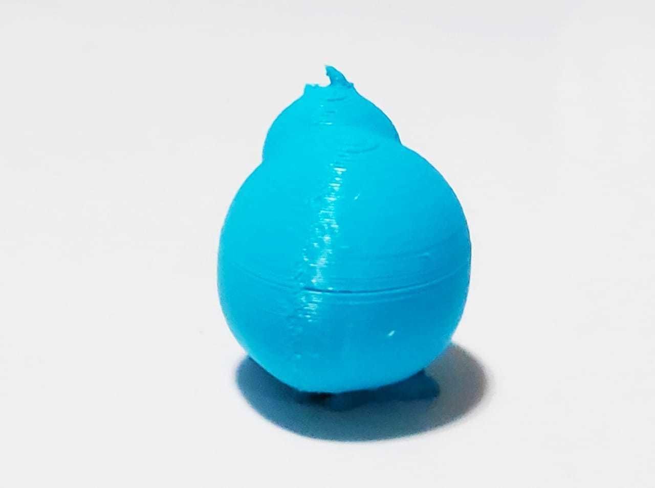 Cute kiwi 3D print model_4