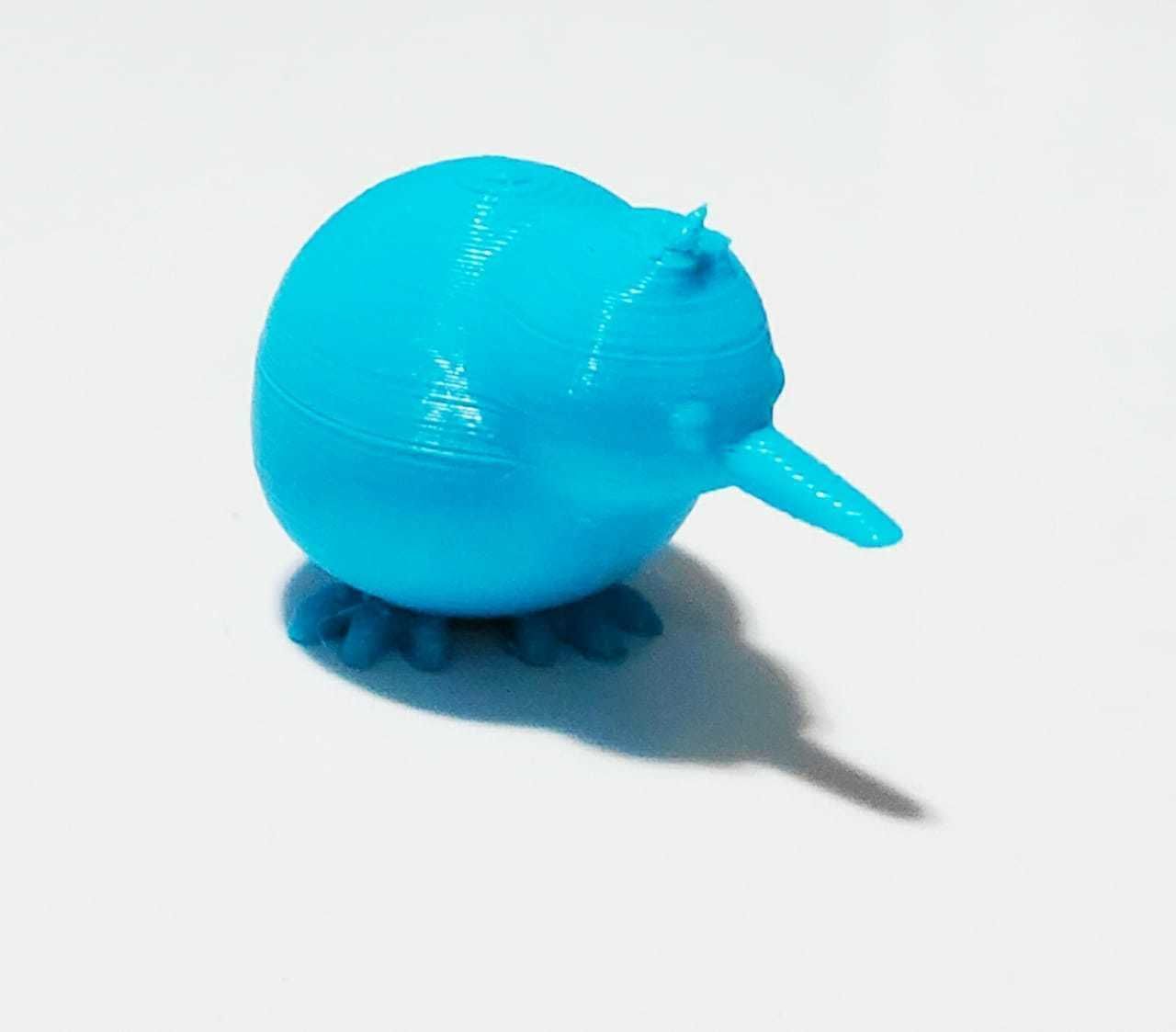 Cute kiwi 3D print model_8