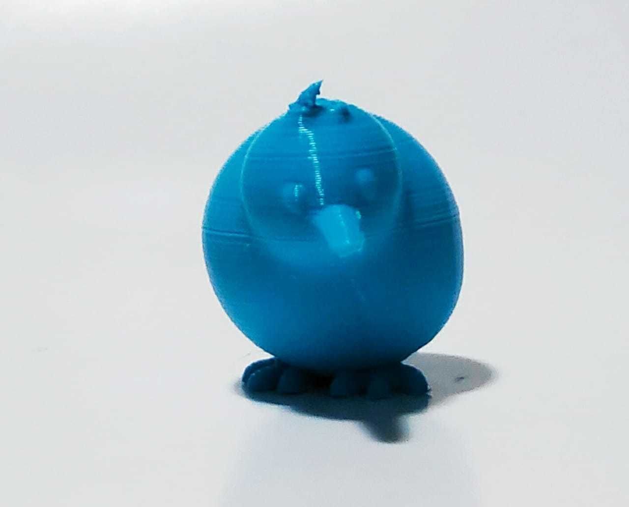 Cute kiwi 3D print model_11