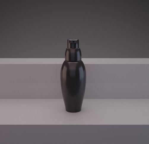 Cosmetic Containers 3D Model 3D model_3