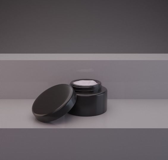 Cosmetic Containers 3D Model 3D model_2